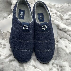 UGG Men's Blue Slip-On Slippers